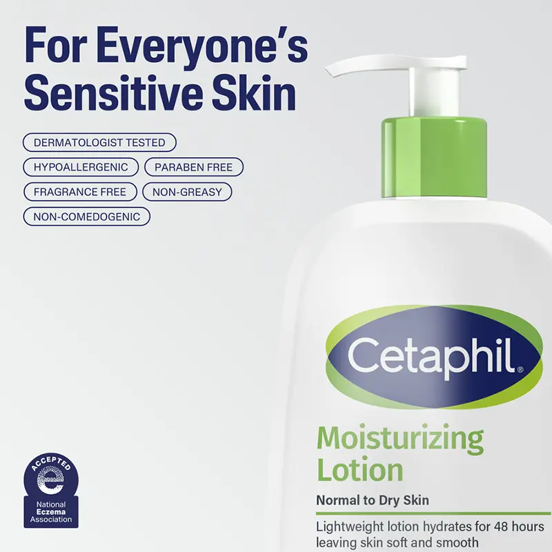 Picture of Cetaphil Moisturizing Lotion Dry to Normal Sensitive Skin 591ml
