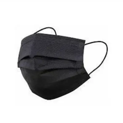 Picture of Friendship Meltblown 3ply Face Mask (BLACK) 50 pcs box - Black