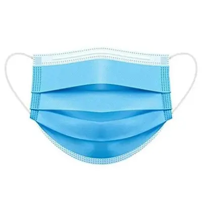 Picture of G-Mask Dsposable 3 Ply Surgical Face mask -50 Pcs box - Blue