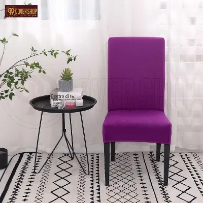 Picture of dining room high square top spandex material chair covers to make