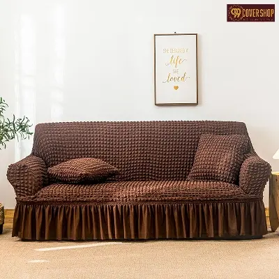 Picture of 2+2+1 turkys sofa cover very soft and comfortable spandex cover