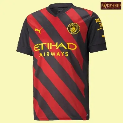 Picture of manchester city jersey for 22-23