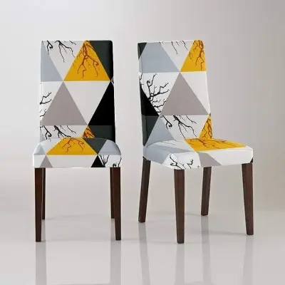 Picture of chair cover very comfortable and streech fabric