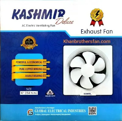 Picture of Kashmir Exhaust fan, Size: 6"/8"/10" and 12", Pure copper wire motor, Premium Quality Exhaust fan