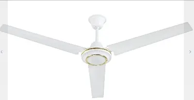 Picture of LAVA Dc 56 inch Solar ceiling fan with Regulator, Only 24w. 12v for DC White