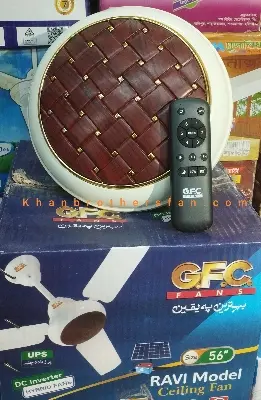 Picture of GFC Ravi AC|DC Ceiling fan, Hybrid BLDC Technology, With Remote | Energy-Saving fan Off White