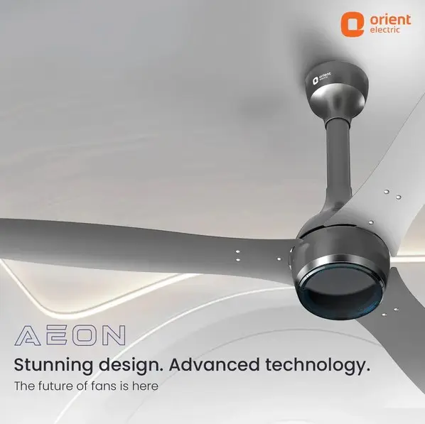 Picture of Aeon Antidust BLDC Ceiling Fan | 1200MM (48 inch) | Orient BLDC Pro - Made in India | Powerfull, Energy-saving and Futuristic Design