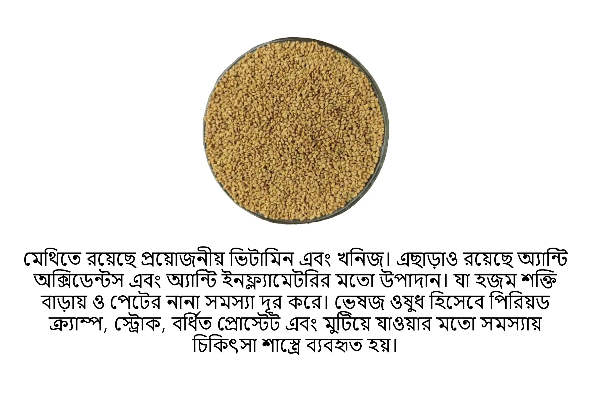 Picture of Fenugreek Seeds/Methi 100gm- India Origin