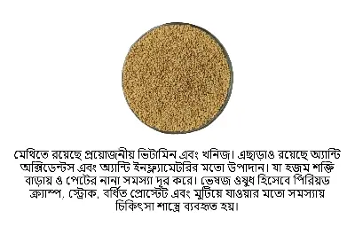 Picture of Fenugreek Seeds/Methi 100gm- India Origin