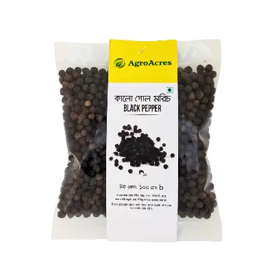 Picture of Black Pepper/kalo Gol Morich- 50gm- India Origin