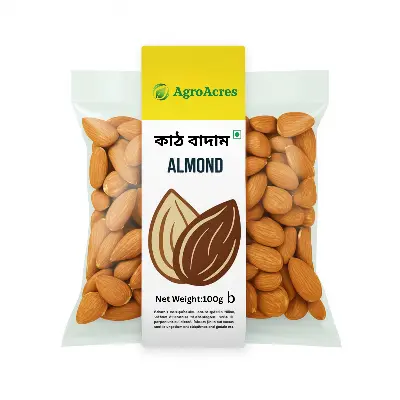 Picture of Almonds Almond (Kath Badam)- 100gm