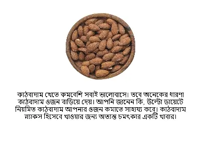 Picture of Almonds Almond (Kath Badam)- 100gm