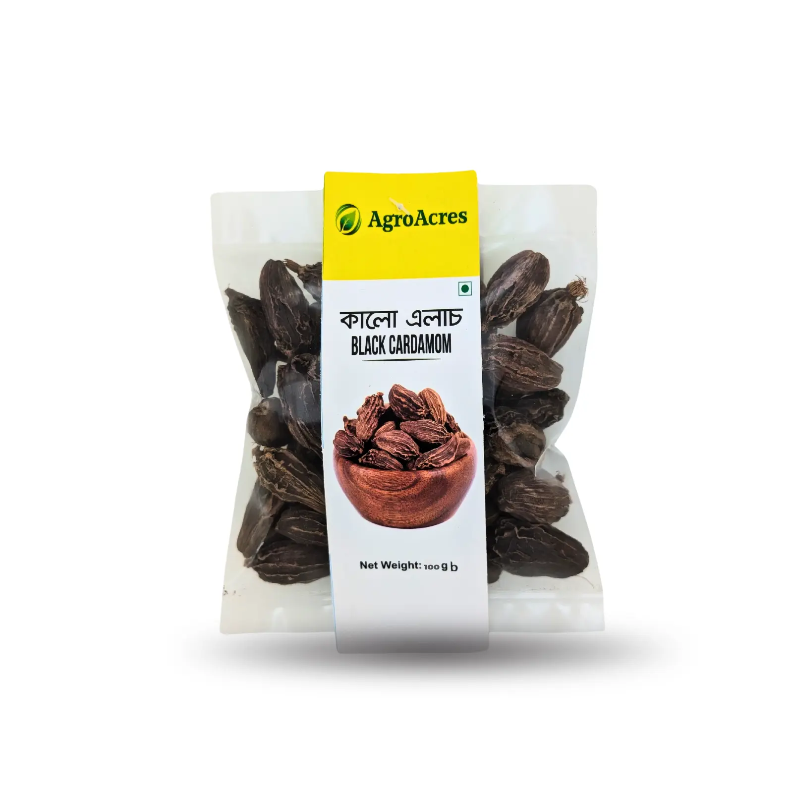 Picture of Black Cardamom 50gm / Black Elachi / kalo Elachi 100 gm