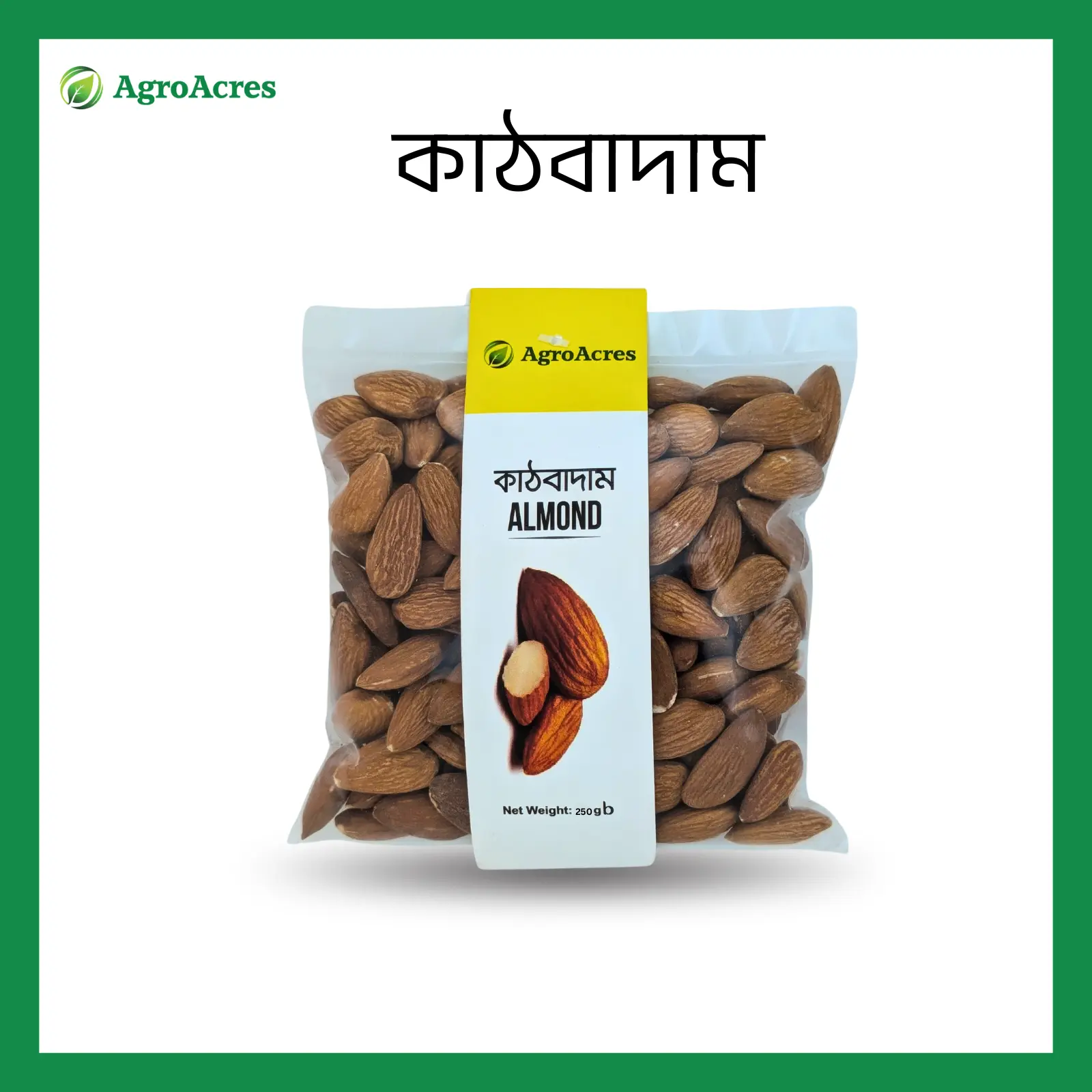 Picture of Almonds Almond (Kath Badam)- 250gm