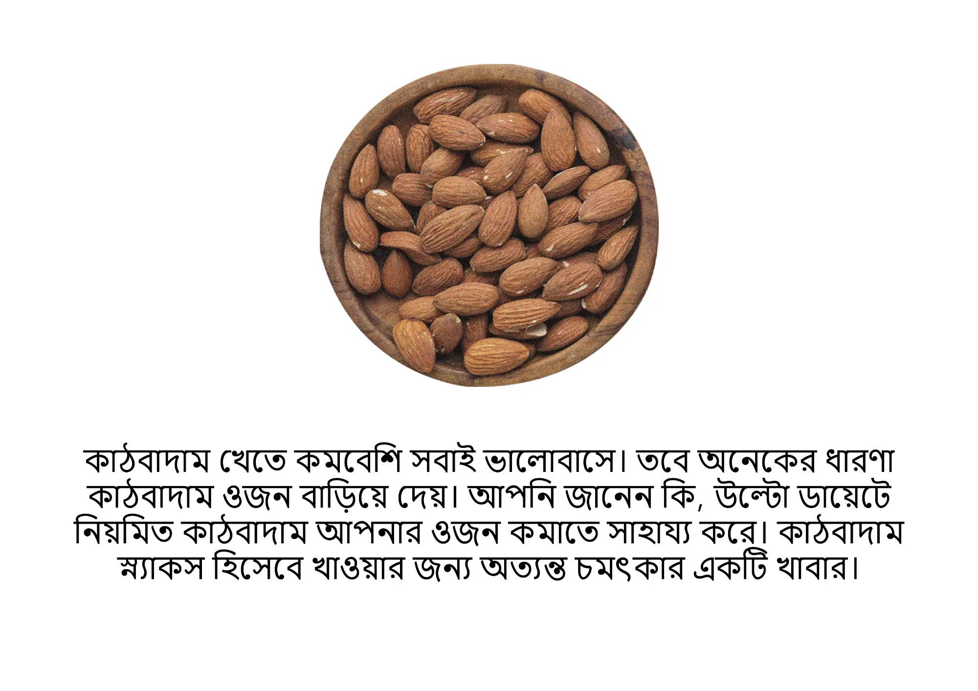 Picture of Almonds Almond (Kath Badam)- 250gm
