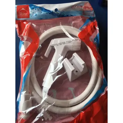 Picture of DELUXE Push/ Commode Shower - (White)