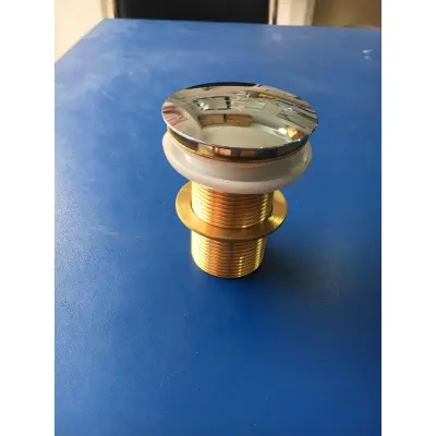 Picture of BASIN PUSH WASTE (Gold)