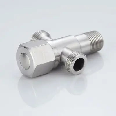 Picture of STAINLESS STEEL TWO IN 1 ANGLE VALVE (Silver)