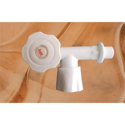 Picture of BAJAJ TWO IN ONE BIB COCK (White)