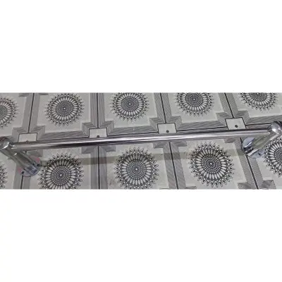 Picture of Towel Bar, Stainless Steel towel rail , Wall Mounted Stainless Steel (Size : 60cm) (Silver)