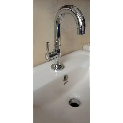 Picture of লিভার বেসিন পিলার কক ( আর.এফ.এল শাইন প্লাটিনাম সিরিজ)