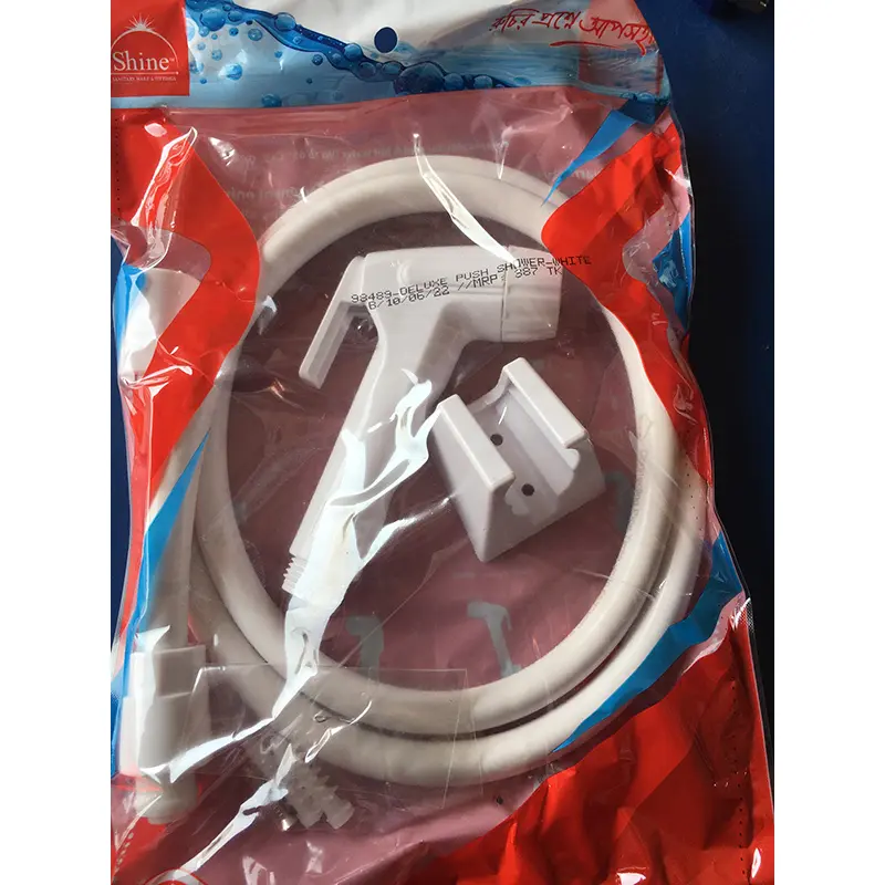 Picture of DELUXE Push/ Commode Shower - (White)