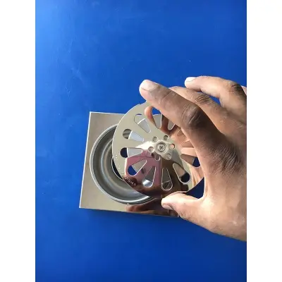 Picture of 5'' stainless steel ar box Jali (Silver)