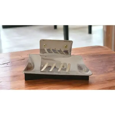 Picture of Wall Mounted curve Stainless Steel Soap Case (Silver)
