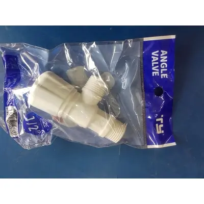 Picture of China PVC Plastic Kitchen/Bathroom Faucet Angle Valve (White)