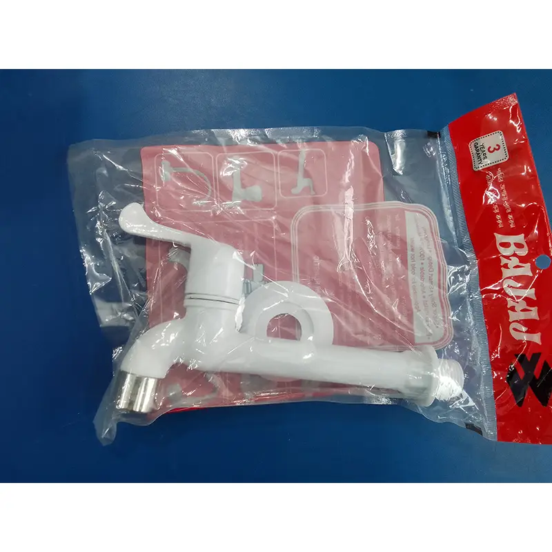 Picture of HANDLE SINK BIB COCK (White)