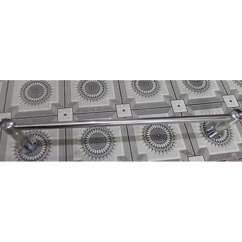 Picture of Towel Bar, Stainless Steel towel rail , Wall Mounted Stainless Steel (Size : 60cm) (Silver)