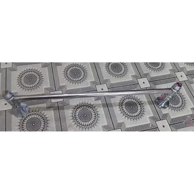 Picture of Conceal brass minar towel rail, Towel Bar Wall Mounted Stainless Steel Towel Rack (size:23 inch) (Silver)