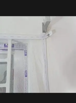 Picture of Window Anti Mosquito Net/ Anti-Insect Fly Bug Mosquito Net/ Best Quality Mosquito Net For 5/6 Feet Window - পর্দা White