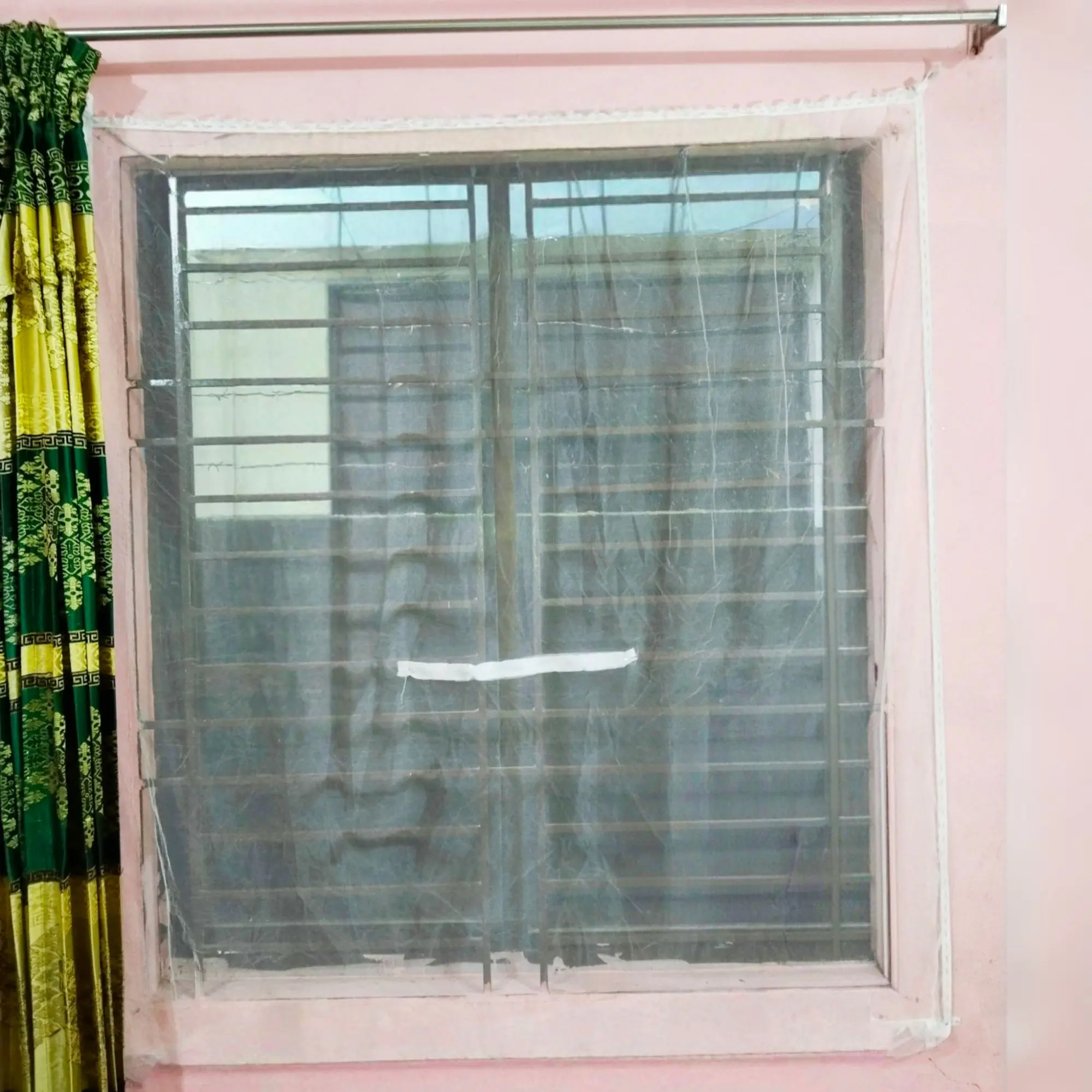 Picture of Anti Mosquito Window Net with Zipper 5/5.5 Feet | White Premium Quality Mosquito Net for Window | Washable & Easy to Install | Smart Home Protection