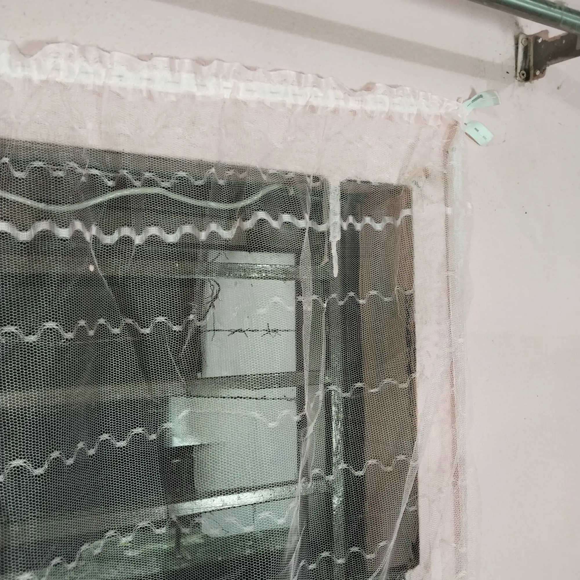 Picture of Window Net for Anti-Mosquito with Zipper 4×5 Feet Pink Colour | Mosquito Net | Premium Quality Net | Lifesymart