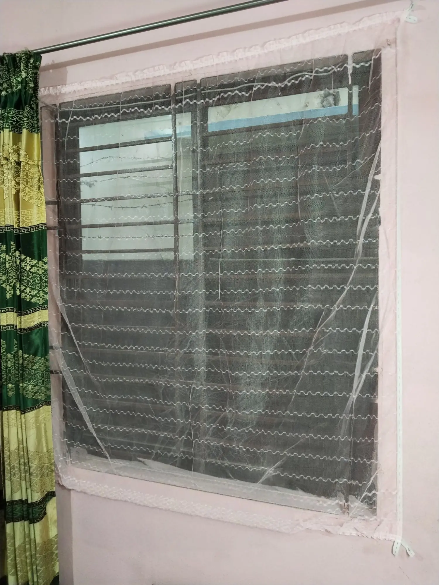 Picture of Window Net for Anti-Mosquito 4×5 Feet Pink Colour | Mosquito Net | Premium Quality Net | Lifesymart