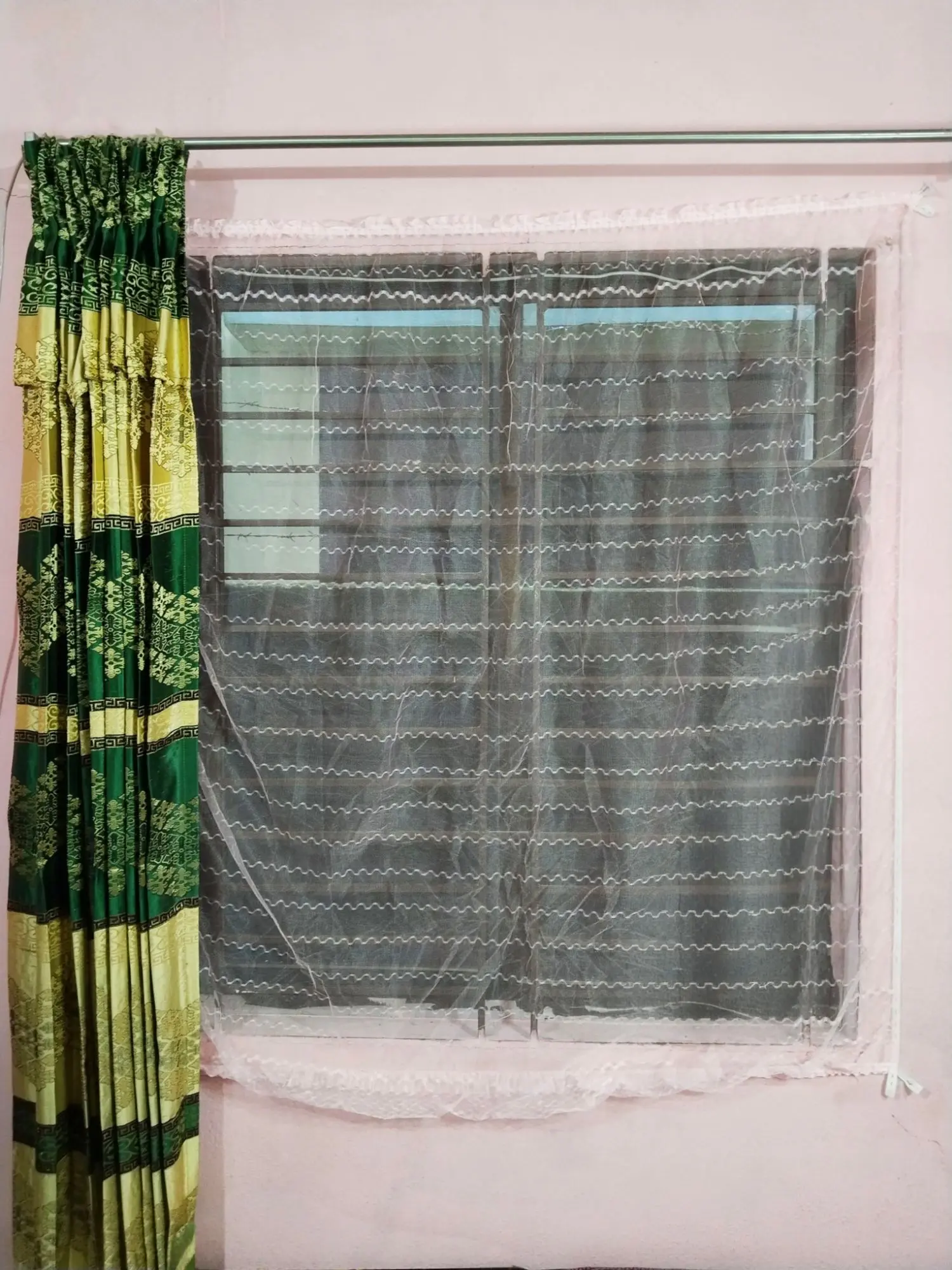 Picture of Window Net for Anti-Mosquito 4×5 Feet Pink Colour | Mosquito Net | Premium Quality Net | Lifesymart