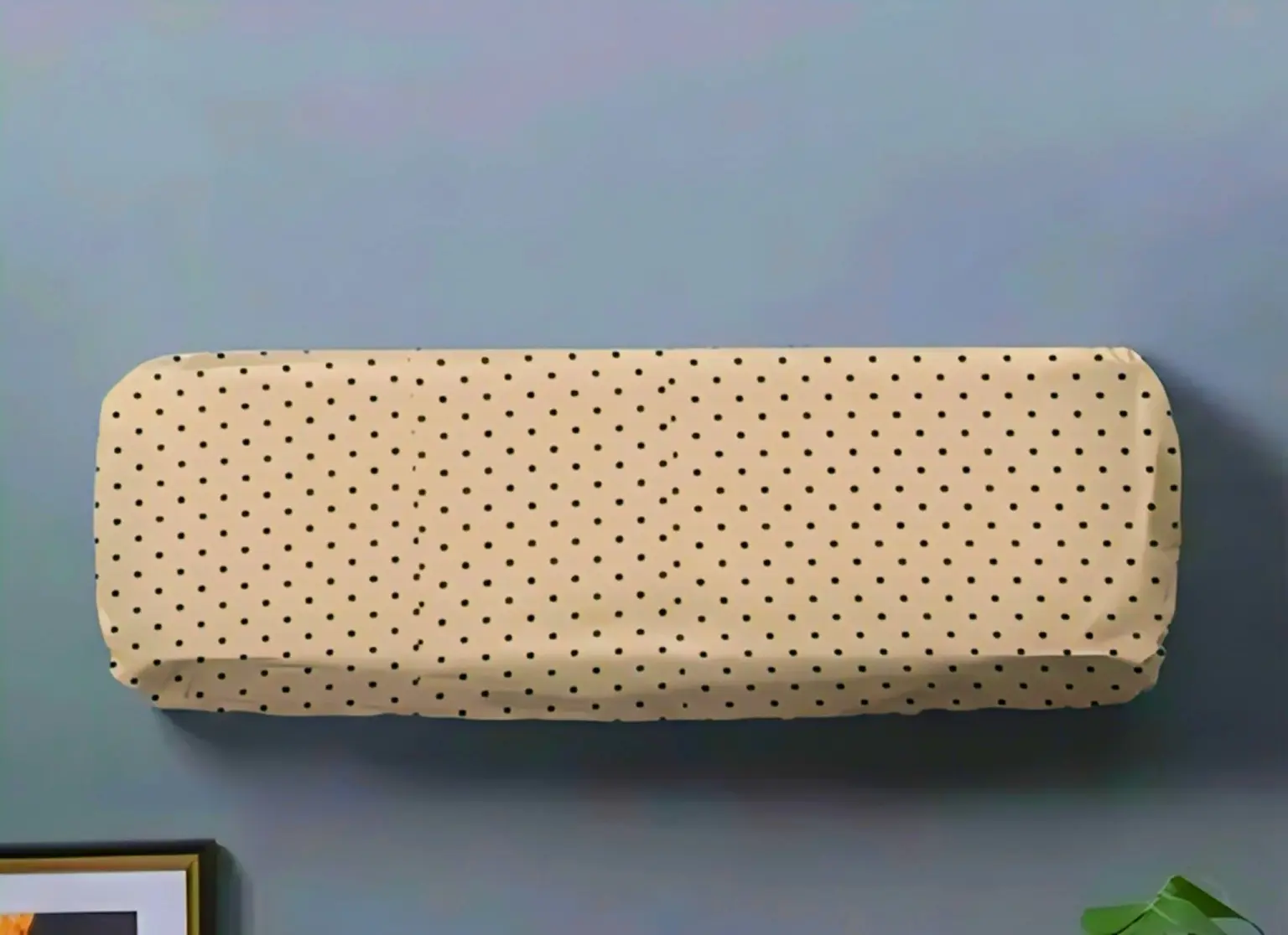 Picture of 1 Ton, 1.5 Ton and 2 Ton Adjustable AC Dust Cover & Winter Hand Gloves Combo Pack • Indoor AC Protection & Cold Water Blocking • Perfect for Winter