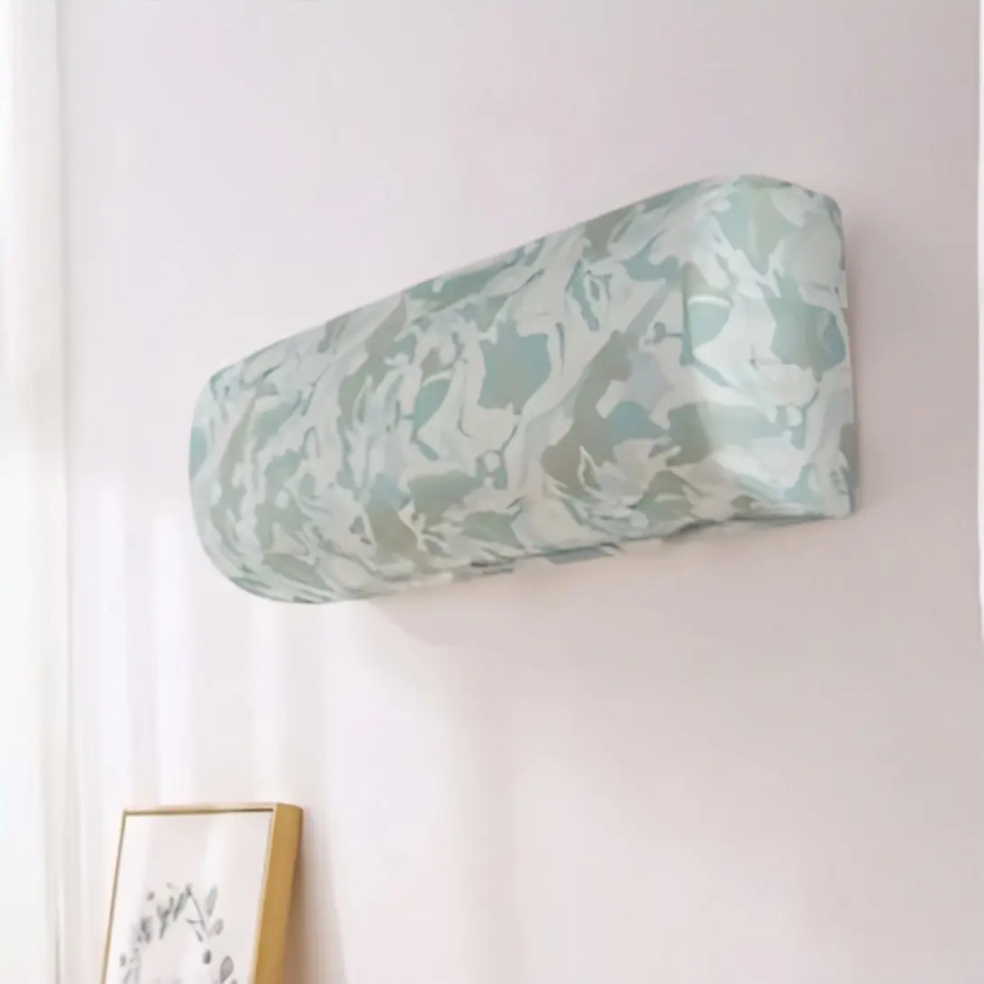 Picture of 1 Ton, 1.5 Ton and 2 Ton Adjustable AC Dust Cover & Winter Hand Gloves Combo Pack • Indoor AC Protection & Cold Water Blocking • Perfect for Winter