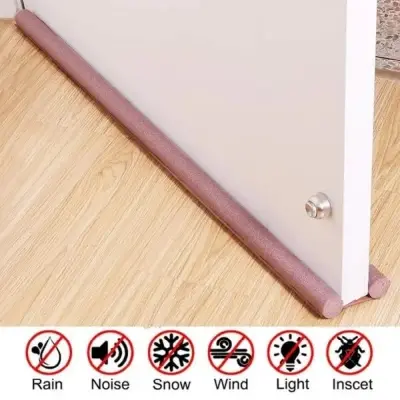 Picture of Flexible Door Draft Stopper & Extendable Microfiber Duster Combo Pack • Dust Blocking & High-Ceiling Cleaning Tool