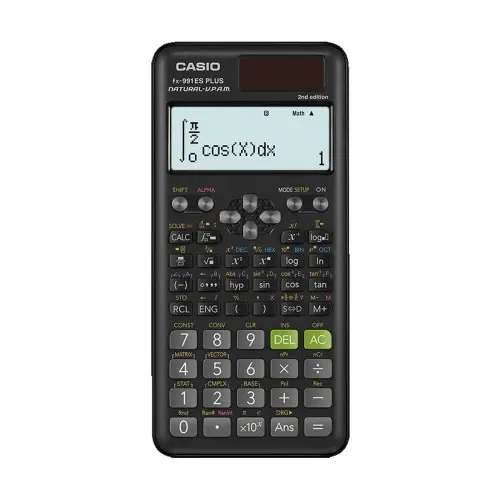 Picture of FX-991ES PLUS 2nd Edition Scientific Calculator | 417 Functions | Natural Textbook Display | Solar & Battery Powered | Best Calculator for Students & Engineers
