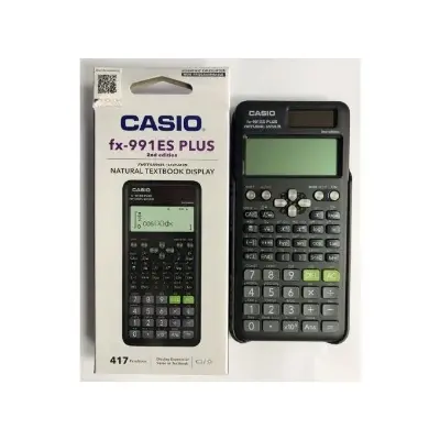 Picture of FX-991ES PLUS 2nd Edition Scientific Calculator | 417 Functions | Natural Textbook Display | Solar & Battery Powered | Best Calculator for Students & Engineers