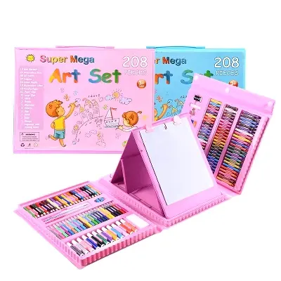 Picture of Drawing Art Set Painting Drawing Supplies 208 Pcs For Kids Box Artist Printing Art Set