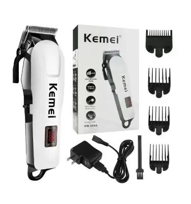 Picture of Kemei KM-809A Digital AC/DC Electric Rechargeable Professional Hair Clipper Trimmer