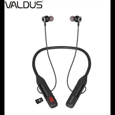Picture of VALDUS VS83 Premium Neckband Supports Extra Memory card and upto 150 hours of Music