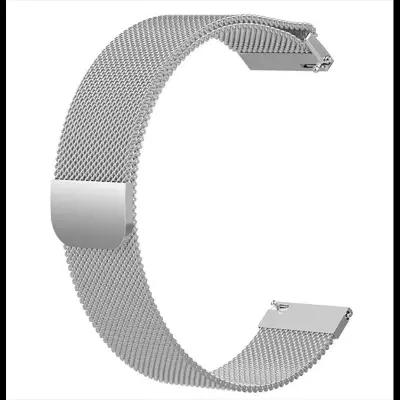 Picture of 22mm Milanese Magnetic Metal Steel Strap Flat Head Universal for Unisex Suitable For Square Shape Smart Watch