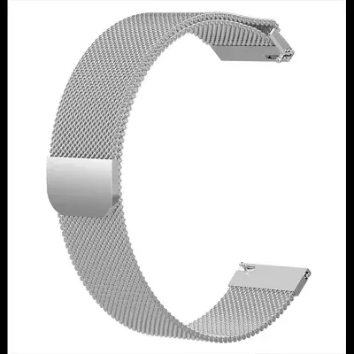 Picture of 22mm Milanese Magnetic Metal Steel Strap Flat Head Universal for Unisex Suitable For Square Shape Smart Watch