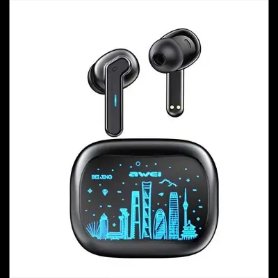 Picture of Awei T53 ANC TWS Wireless Earbuds Bluetooth 5.3 HiFi Music Active Noice Reduction + ENC HD Call Headset