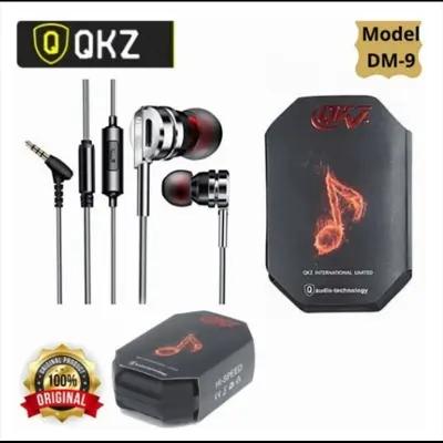 Picture of QKZ DM9 Zinc Alloy HiFi Metal In Ear Earphone with Microphone