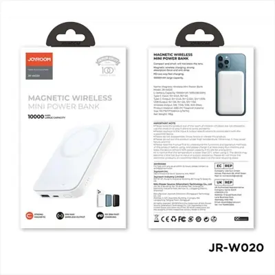 Picture of JOYROOM JR-W020 10000mah 20W Magnetic Wireless Mini Power Bank